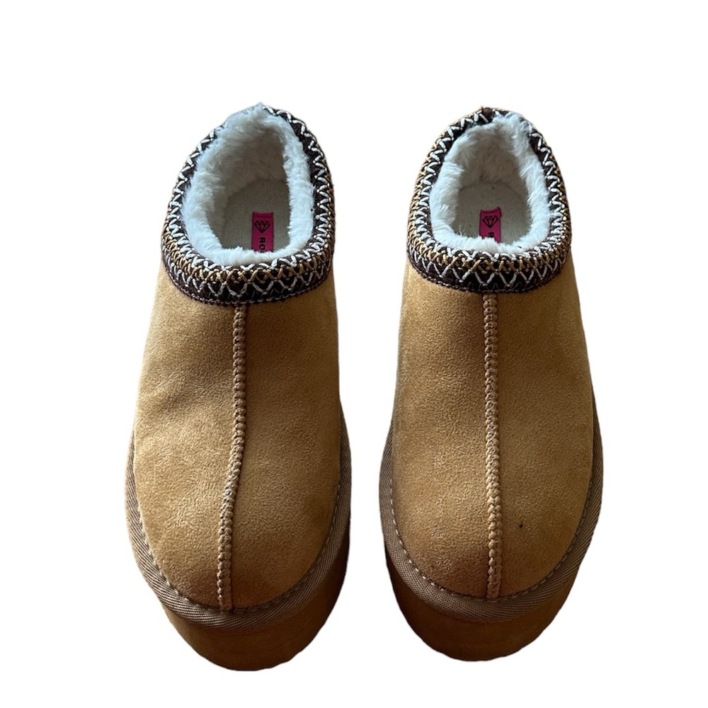 Women’s Platform Ankle Moccasin Shoes